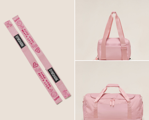 Lift heavy and look cute doing it ✨💪🏻🎀 cover photo collage