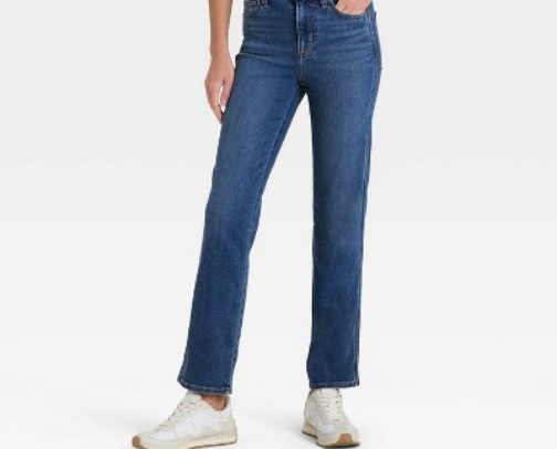 Womens Straight Leg Denim cover photo collage