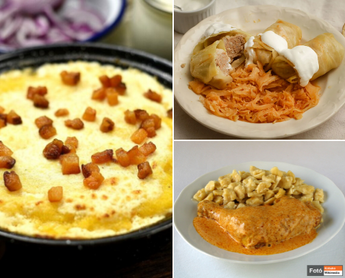 Transylvanian Flavors from Home cover photo collage