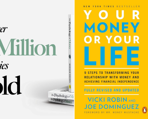 The Best Financial Books Everyone Should Read! cover photo collage