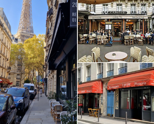 Paris recommendations 🇫🇷 cover photo collage