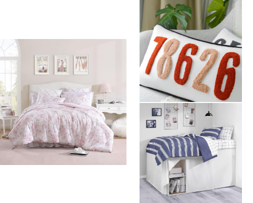 What I'm getting my girl to send her off to college - bed edition! cover photo collage