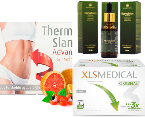 PRODUCTOS PARA ADELGAZAR cover photo collage