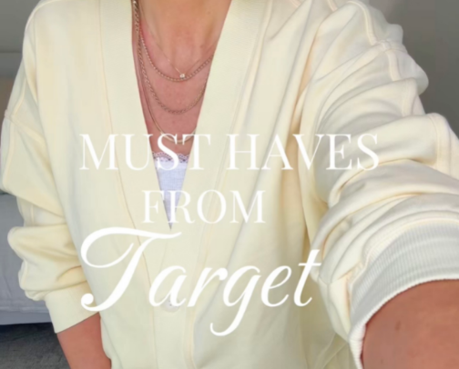Must have sweat set from Target cover photo collage