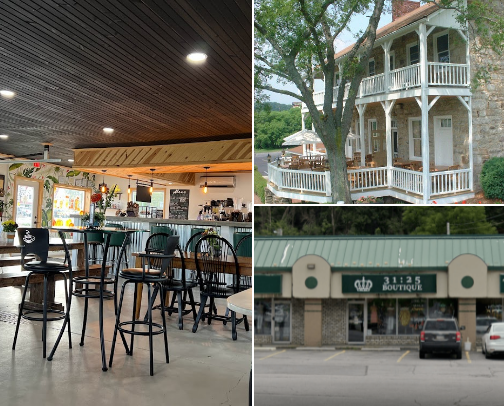 Small town, local recs near Bedford, Pa cover photo collage