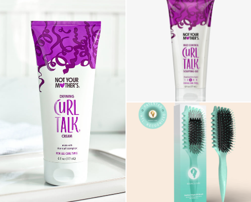 Favorite curly hair products from a fellow curly haired girlie! cover photo collage