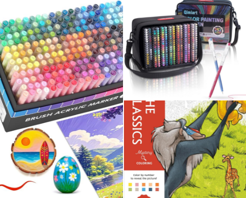 Your new coloring addiction! cover photo collage