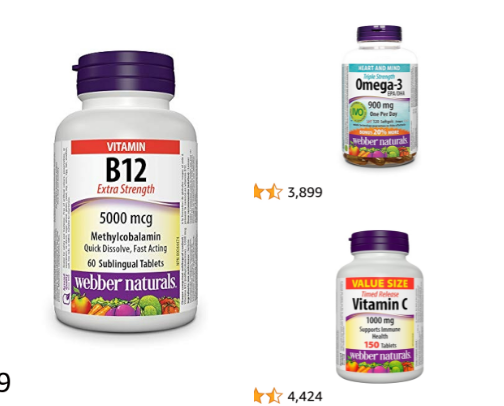 Essential and Everday Supplements/Vitamins cover photo collage