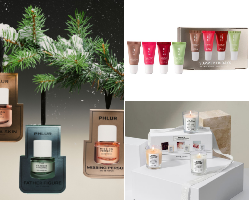 Tiny Treats: stocking stuffers for her 🎀 cover photo collage