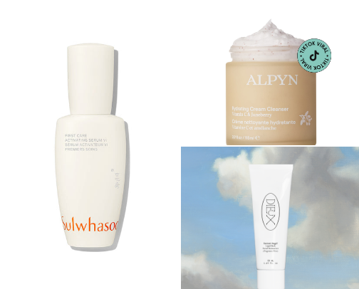 Skincare favs cover photo collage