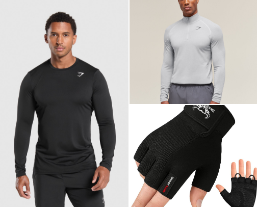 My Favorite Athletic Looks: Gymshark & Nike Essentials cover photo collage