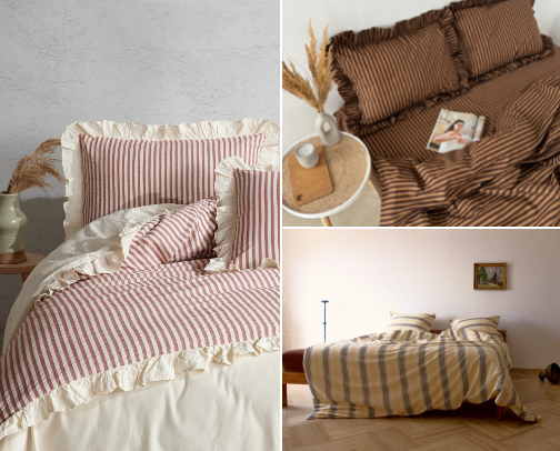 Bedlinen for people allergic to beige cover photo collage