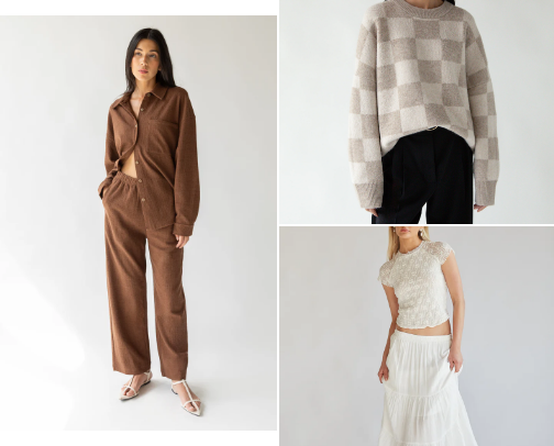 Fashion inspo for every season cover photo collage