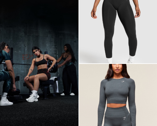 The best gym attire!! cover photo collage