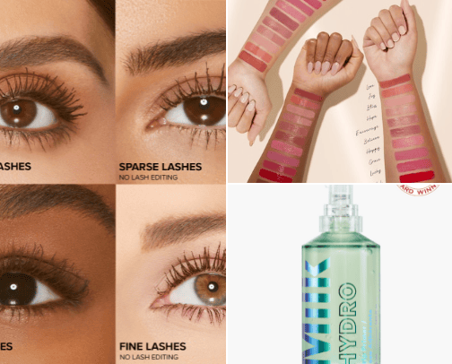 Best high-end makeup cover photo collage