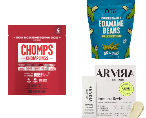 Delivery snack cart🛒 cover photo collage