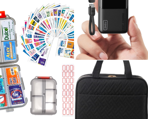 Travel essential cover photo collage