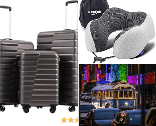 Explore & Equip: Travel Destinations & Gear cover photo collage