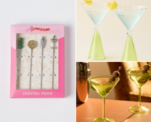 Home Bar Must Haves cover photo collage