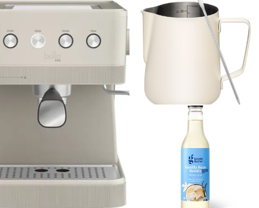 Coffee bar on a budget cover photo collage