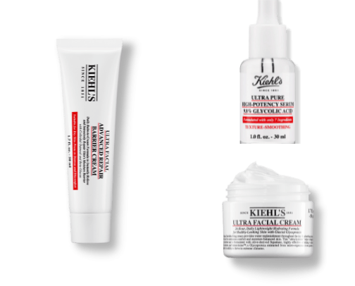 Skincare for dryskin cover photo collage