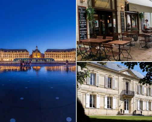 A Wine Lover's Guide to Bordeaux cover photo collage