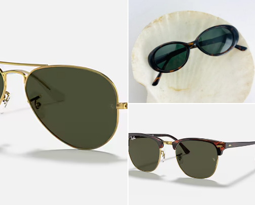Sunglasses cover photo collage