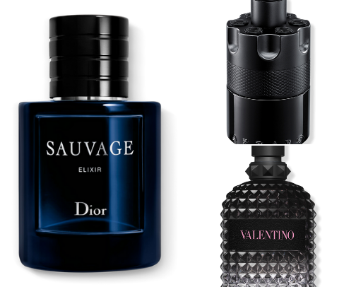 Perfume, Elegant & Luxurious cover photo collage
