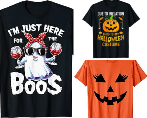 Funny Halloween T-Shirts You’ll Love Wearing This Spooky Season cover photo collage