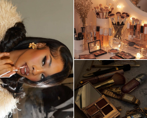 Everyday Soft Glam Beauty Essentials💄✨ cover photo collage