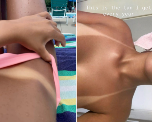 Want the best tan for the summer?? cover photo collage