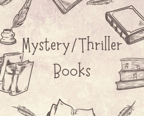 Mystery/Thriller cover photo collage