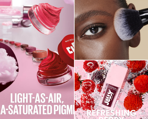 Make up must haves cover photo collage
