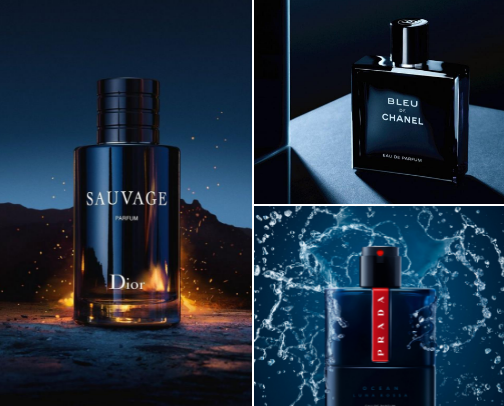 Men's Fragrance Corner🕴️🌟 cover photo collage
