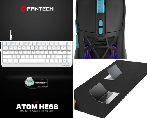 Office, PC & Desk Setup cover photo collage