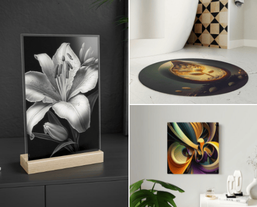 Home Décor cover photo collage