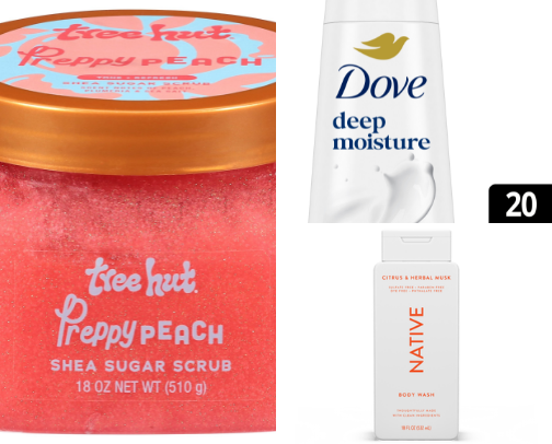 Body care cover photo collage