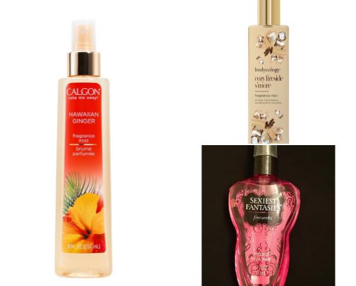 Fragrance Mists I Reccomend cover photo collage