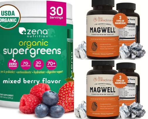 Mid-30s Women’s Hormone, Gut & Nervous System Support Routine cover photo collage