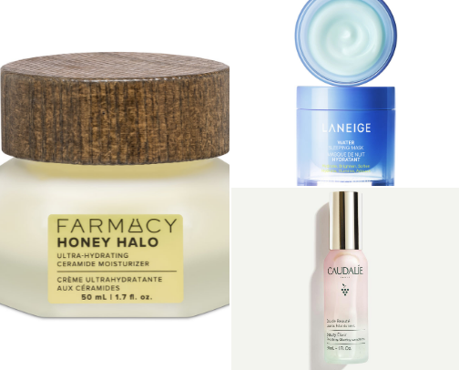 Best fall/winter skincare cover photo collage