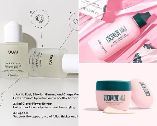 Postpartum Hair Recovery Must-Haves 🪮💆‍♀️ cover photo collage