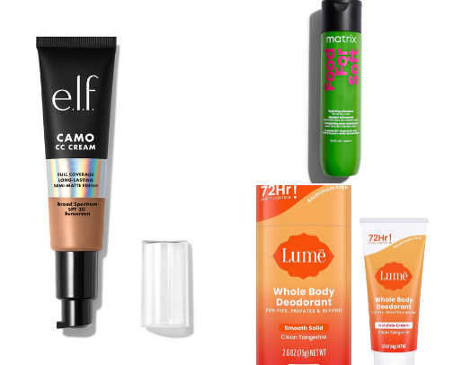 My favorite beauty recs cover photo collage