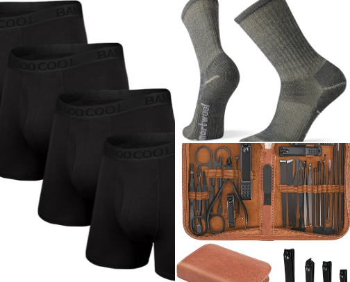 Useful Gifts for the Manly Men cover photo collage