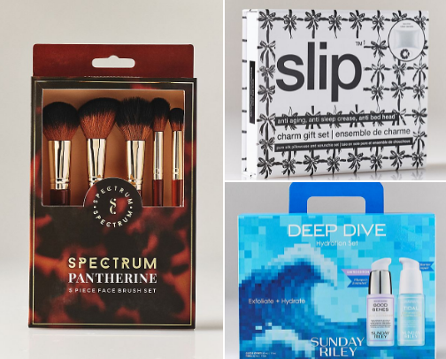 My beauty gift set. cover photo collage