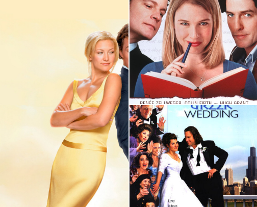 My comfort movies & shows cover photo collage