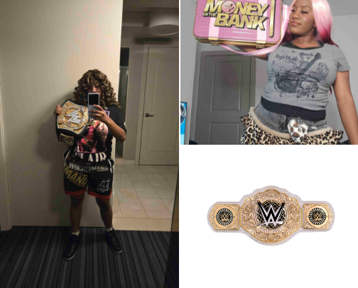 WWE Baddie Files 📂 cover photo collage