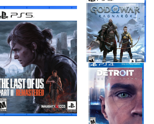 Game titles of my life cover photo collage