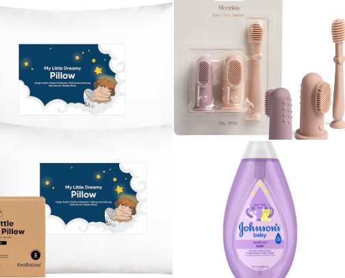 Littles Bed & Bath Time cover photo collage