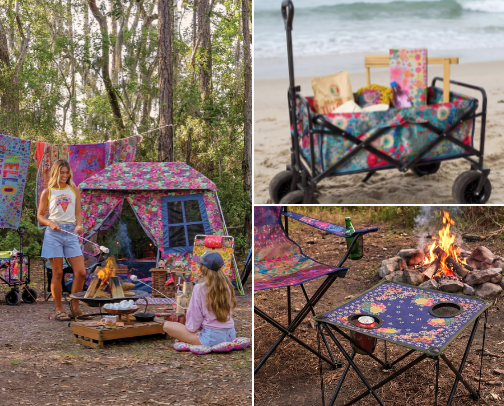 🧺 Camping For Indoor Girls cover photo collage