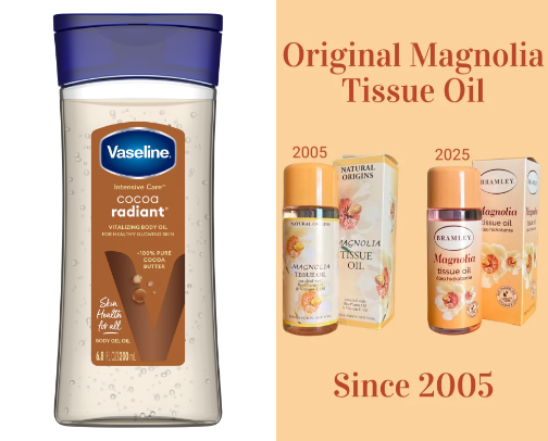 Body Oil cover photo collage